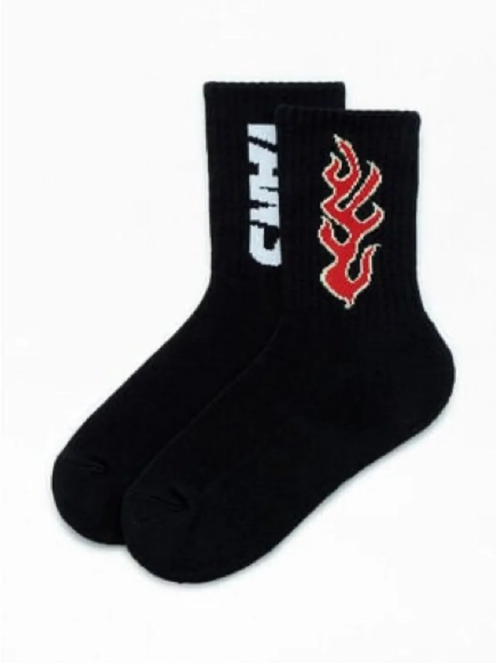 UP IN FLAMES Vans Crew Boy’s Sock